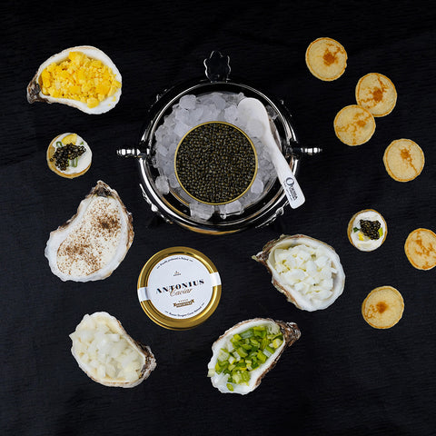 Accompagnement à caviar
