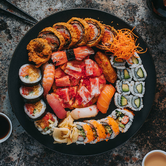 Plateau de spécialités sushis (34 ou 66)