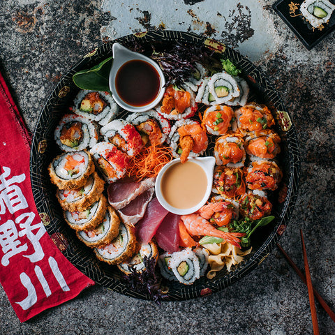 Festive sushi platter (38un)