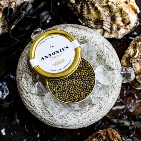 Oscietra sturgeon caviar